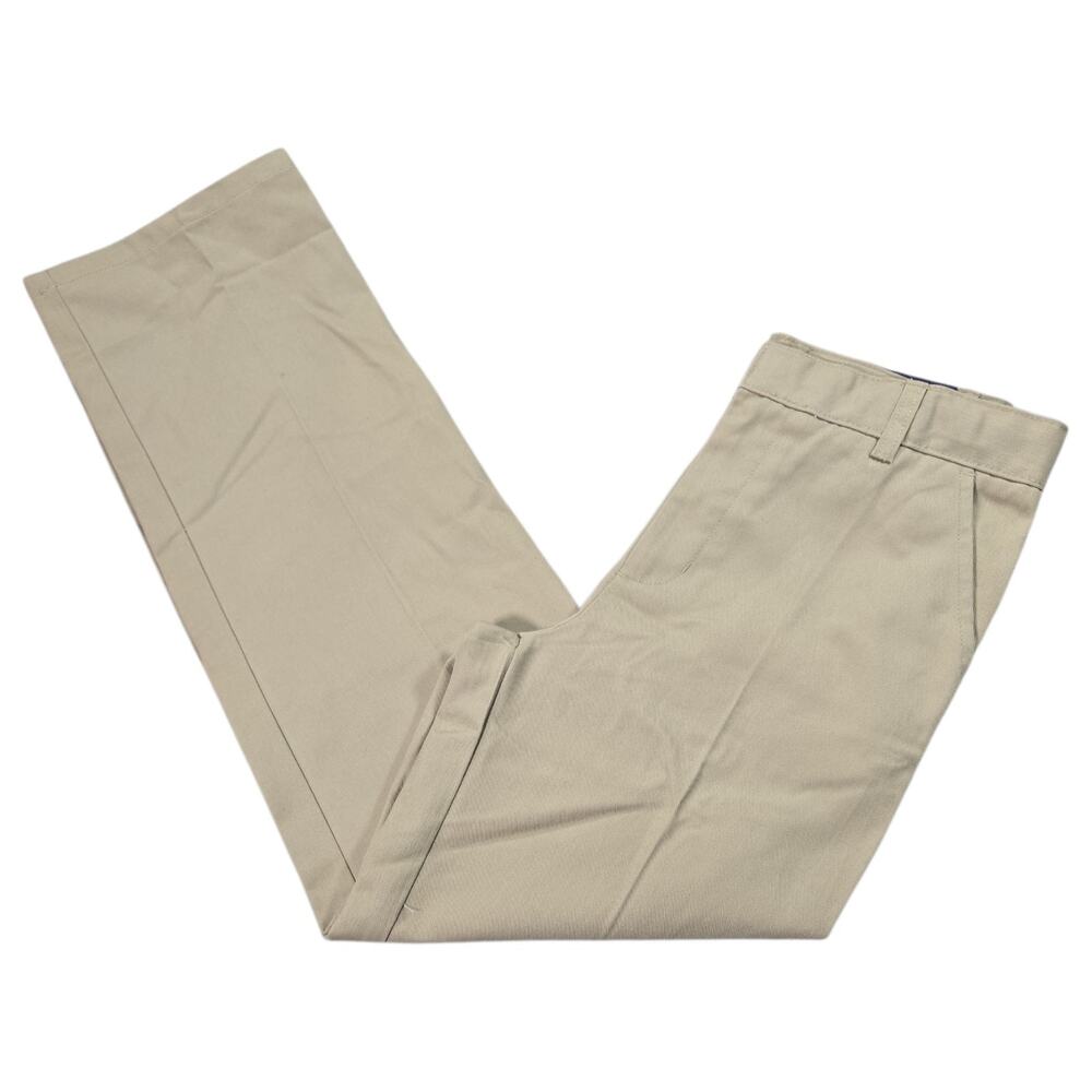 French Toast Boys 14 Khaki NWT Relaxed Trouser Pants School Uniform Classic Prep